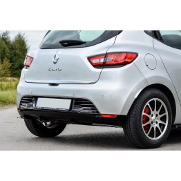 Накладки боковые на задний бампер на Renault Clio IV